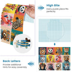 500 Piece Puzzles for Adults,Beautiful Wild Animals Jigsaw Puzzle for Adults Seniors,Recycled Cardboard Dogs Puzzle 500 Piece,Family Activity Great Gift for Family Friends 20.5 * 15 inch