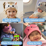 3.0 - Original Toddler Headphones, Kids Headband Headphones - Bluetooth Wireless Headband - Comfortable Headphones for Plane - Safe Volume Limit - Adjustable, Travel, School, and Sleep (Finny)