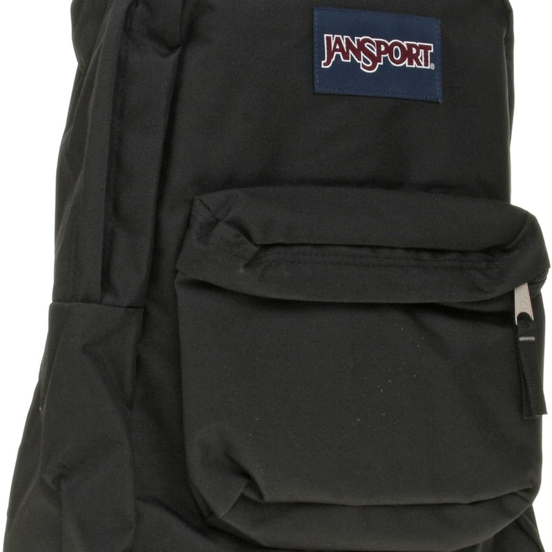 JanSport SuperBreak One Backpacks - Durable, Lightweight Bookbag with 1 Main Compartment, Front Utility Pocket with Built-in Organizer - Premium Backpack, Black
