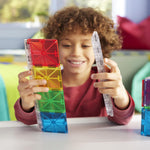 Magna-Tiles Original Magnetic Building Set, Expansion Pack for Kids, Ages 3+, 8-Piece