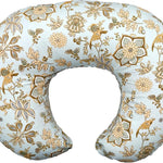 x-vesolje Nursing Pillow, Breastfeeding Pillow with Removable Cover, Ergonomic Breast Feeding Pillow, Baby Feeding Support Pillow for Mom Easier Breastfeeding- Original Size/Leaves