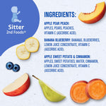 Gerber Toddler Fruit and Veggie Favorites Pouches, 3.5 Oz, 9 Pack