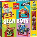 LEGO Technic bricks and papercraft STEM activity kit, physics-driven kinetic creatures for kids 8-12, 64-page book
