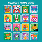 Educational Insights Pom Pom Kit: Animal Dress Up - Arts and Crafts for Kids 4-6, DIY Arts & Crafts Kits, Kids No Mess Activities, Preschool and Kindergarten Crafting Set, Toddler Craft Supplies