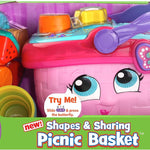 LeapFrog Shapes and Sharing Picnic Basket, Pink