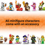 LEGO Minifigures Series 29 6 Pack - Mystery Box Multipack - Birthday Party Favors for Boys & Girls, Ages 6+ - Goodie Bag Stuffers for Kids - 66814