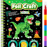 FUNNYB&G Foil Art Craft Kit for Kids, Sparkly Birthday Gift Toy for Kids