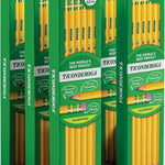 Ticonderoga Wood-Cased Pencils, Pre-Sharpened, 2 HB Soft, Yellow, 72 Count