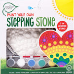 Creative Roots Mosaic Turtle DIY Stepping Stone Kit, Includes Ceramic Stone & 6 Vibrant Paints for Kids Ages 8+