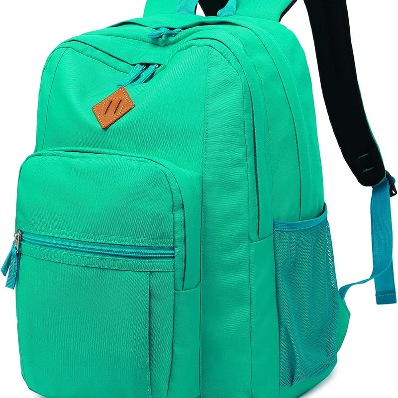 abshoo Classical Basic Womens Travel Backpack For College Men Water Resistant Bookbag (Black)