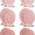 Pro Goleem Muslin Baby Mittens for Newborn, 100% Cotton No Scratch Soft Breathable Gloves for Boys and Girls 0-6 months