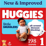 Huggies Little Snugglers Diapers Size 1, 198 Count (6 Packs of 33)