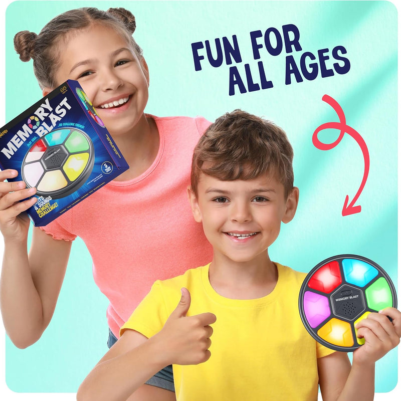Memory Game for Kids - Lights, Sounds, and Sequence Challenges for Ages 4-12