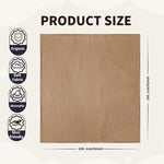 Muslin Swaddle Blankets for Newborn, 2 Pack Breathable Soft Receiving Blanket, Large 41 x 41 inches Swaddle Wrap Burping Clothes, Essentials Infant Shower Items. (Beige & Coffee)