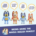 Bluey Sound Effects Talking Stuffed Plush, 13” Soft Musical Toys for Toddlers, Interactive Stuffed Animal with 9 Different Phrases, Musical Toys for Kids
