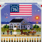 Buffalo Games Charles Wysocki Nantucket Jigsaw Puzzle - 500 Piece, 21.25 x 15 in - Reference Poster - Jigsaw Puzzles for Adults - Patriotic Art