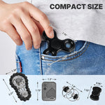 5 Pcs Fidget Toys Adults Metal Fidgets Toy Set Magnetic Spinners Figette Toys for Stress & Anxiety Relief, Office Desk Sensory Toys for Autism ADHD Cool Gadgets Gift for Teen Men Women
