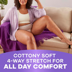 Always Discreet Adult Diapers for Women, Incontinence Underwear, Postpartum Essentials, Disposable Briefs, Max Absorbency, Bladder Leak Protection, Large, 17ct