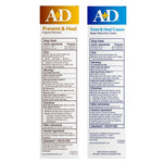 A+D Prevent & Heal + Treat & Heal Diaper Rash Ointment - Variety Pack 4oz | A+D Original Diaper Rash Ointment + Zinc Oxide Diaper Rash Cream 4oz Variety Pack - Prevents & Treats With Vitamins A & D