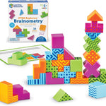 Learning Resources STEM Explorers Brainometry - 3D Puzzle, Brain Games, Fine Motor Skills, Math Manipulatives for Kids