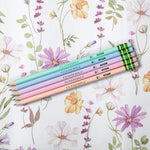Ticonderoga Wooden Pencils, Pre-Sharpened, 2 HB Soft, Pastel Colors, 18 Count