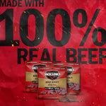 Jack Link's Beef Jerky Multipack - Original - Made with 100% Real Beef - Ready to Eat Real Meat Protein Snacks - 7g Protein per Serving - 0.625 oz Bags (20 Pack)