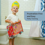 PUTSKA Potty Training Chart Toddler Boys, 35 Stickers, Crown, Firefighter