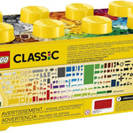 LEGO Classic Creative Brick Box 10696 Building Toy Set - 35 Colors, Storage, Train, Car, Tiger Figure, Ages 4-99