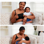 Momcozy Hands Free Pumping Bra, Adjustable Breast-Pumps Holding and Nursing Bra, Pumping & Nursing Bra in One