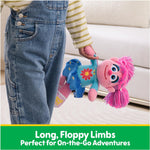 GUND Sesame Street Official Abby Cadabby Take Along Buddy Plush, Muppet Doll, Premium Plush Toy for Ages 1 & Up, Pink, 13”
