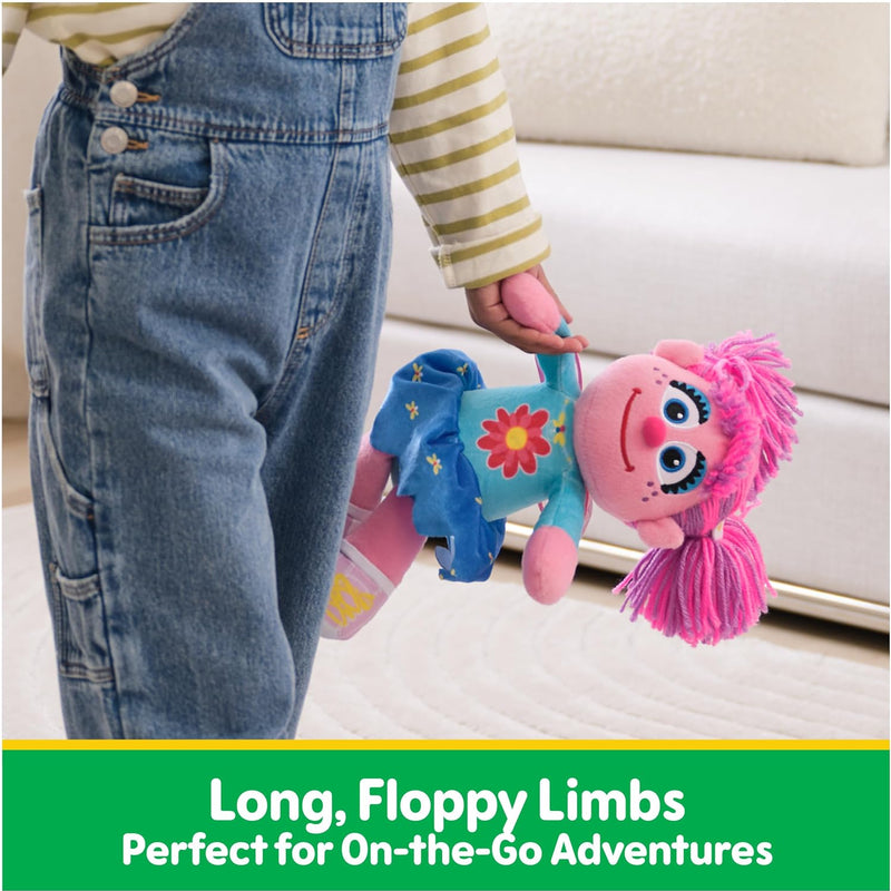 GUND Sesame Street Official Abby Cadabby Take Along Buddy Plush, Muppet Doll, Premium Plush Toy for Ages 1 & Up, Pink, 13”