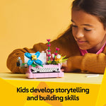 LEGO Creator 3 in 1 Typewriter with Flowers - Building Toy with 3 Building Options