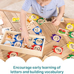 Melissa & Doug Self-Correcting Alphabet Wooden Puzzles for Kids Ages 4+