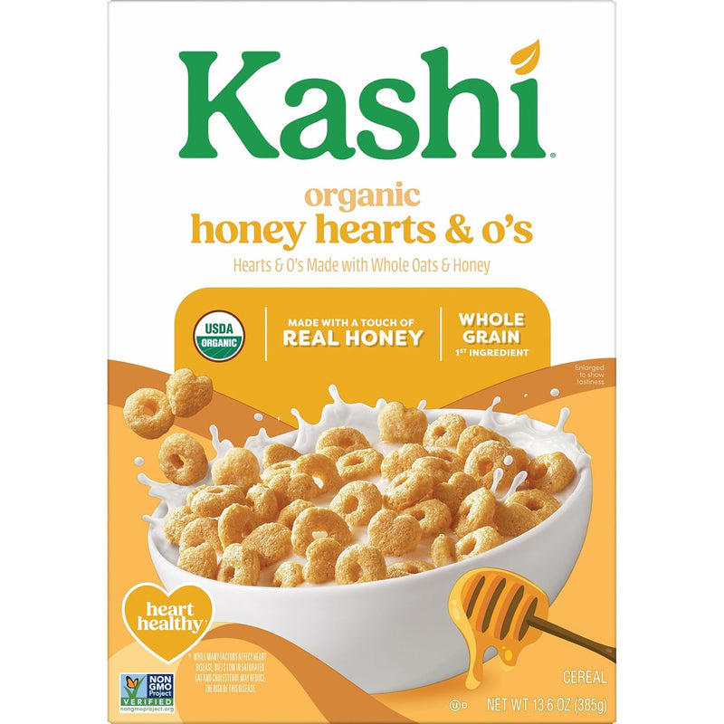 Kashi Honey Toasted Breakfast Cereal 13.6oz | Organic, Whole Grain