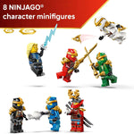 LEGO NINJAGO Ninja Character Display 15th Anniversary Building Toy for Kids Ages 14+, 71866