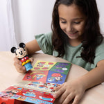 Melissa & Doug Disney Mickey Mouse Sticker Wow! 24-Page Activity Pad and Sticker Stamper for Kids Ages 3-7