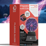 Discovery Plasma Globe Lamp - Interactive Electric Plasma Ball with Touch & Sound Sensitive Lightning