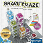 ThinkFun gravity maze for kids 8-12 - logic game with 9 towers and 3 marbles - STEM toy for boys and girls