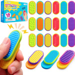 Sensory Fidget Magnet Toys for Kids: Silicone Magnetic Sliders Stress Fidgets for Autism, Stress Small Texture Fidget Toys for Classroom Prizes, Adults Office Desk / Portable Travel Must Haves, Gifts