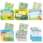 Potty Training Chart for Toddler 5 Fun Styles 17 PCS Potty Chart for Girls with 315 Stickers for Kids Potty Training Reward
