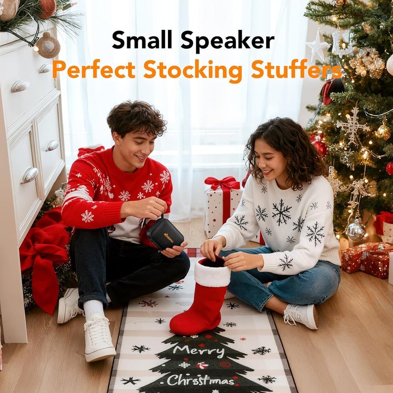 Portable Bluetooth Speaker - IPX5 Waterproof Gift with HD Sound & Up to 24H Playtime