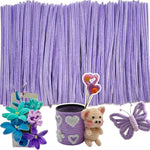 Pipe Cleaners Craft Bulk - 200pcs Arts Crafts, Chenille Stems Art Supplies for Projects, DIY Room Decor, Christmas Decorations