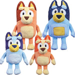 Official Bluey Unicorse & Bob Bilby Hand Puppet Plush 2-Pack | 8-9 Inch Deluxe Soft Fabric Toddler Toys with Embroidered Details for Imaginative Play & Storytime Fun.