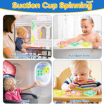 6-in-1 Baby Toys 6 to 12 Months, Montessori Toys for Babies 6-12-18 Months, Infant Teething Toy Stacking Blocks Rings Sensory Bin, Sorting Sensory Educational Learning Gift for Toddlers Aged 1-3