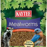 Kaytee Wild Bird Food Mealworms For Bluebirds, Wrens, Robins, Chickadees, Woodpeckers, Cardinals & Chickens, 3.5 Ounce