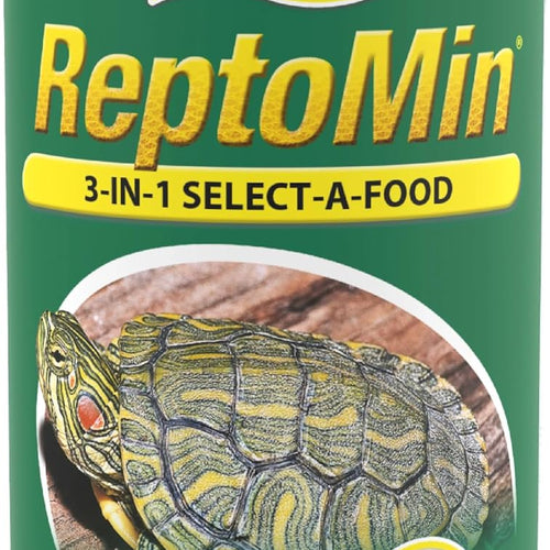 Tetra ReptoMin 3-in-1 Select-A-Food, 1.94 oz | Baby Sticks, Shrimp & Krill Treats For Aquatic Turtles With No Artificial Flavors
