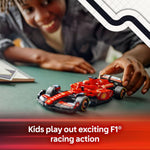 LEGO Speed Champions Ferrari SF-24 F1 Race Car Toy Kit for Kids, Age 10+, Building Set Display Play