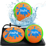 Water Skipping Balls for Pool, Beach Toys for Kids Ages 8-12 Boys Outdoor Play, Splash Water Bouncing Balls for Swim Games Toys for Kids Ages 3-5-7 4-8-12 Year Old Boys Girls Teens Adults Summer Gifts