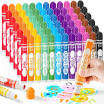 Shuttle Art 60 Pack Dot Markers, 12 Colors x 5 Sets Washable Bingo Daubers, Fun Art Supplies for Kids and Preschoolers, Non Toxic Water-Based