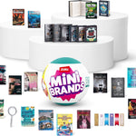Mini Brands Books Capsule by ZURU Real Miniature Book Brands Collectible Toy, Capsules of 5 Mystery Miniature Books with Real readable Pages and Accessories for Kids, Teens, Adults (Single Capsule)